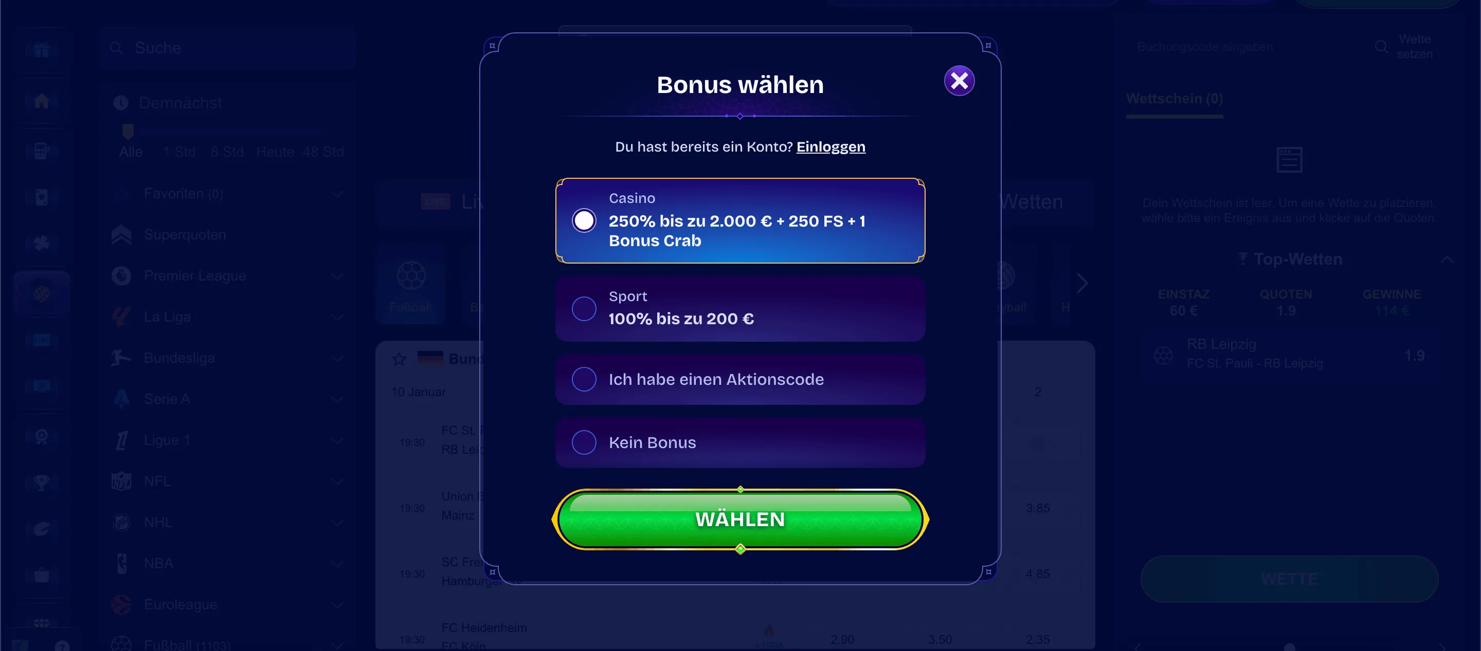 Wenn Tr&auml;ume Substanz gewinnen &ndash; Der WishWin Casino Bonus entfesselt